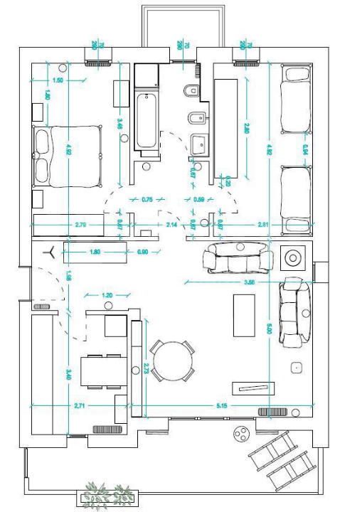 Appartamento - Planimetry 1