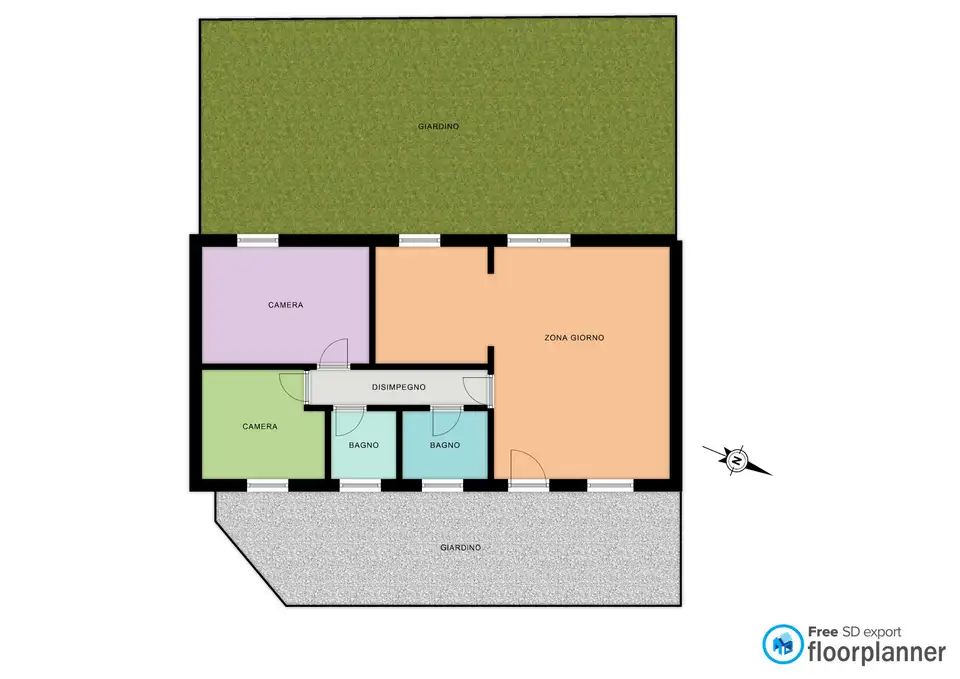 Appartamento - Planimetry 1