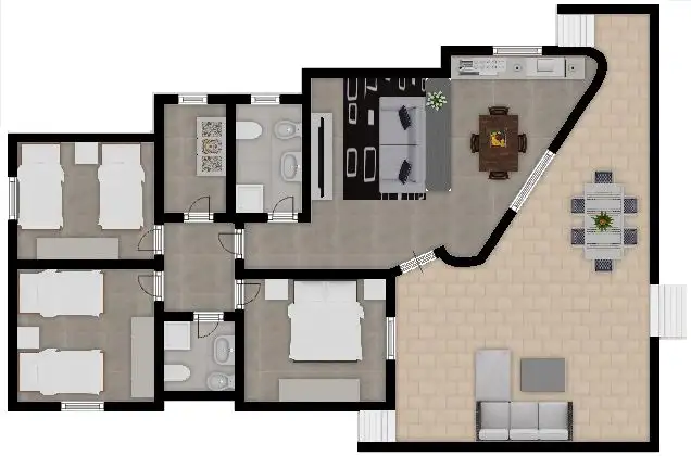 Villa - Planimetry 1