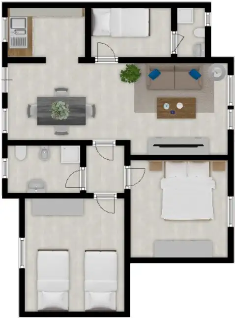 Villa - Planimetry 1