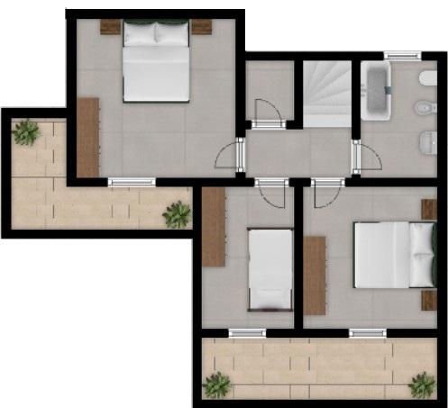 Villa - Planimetry 2