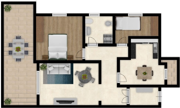 Appartamento - Planimetry 1