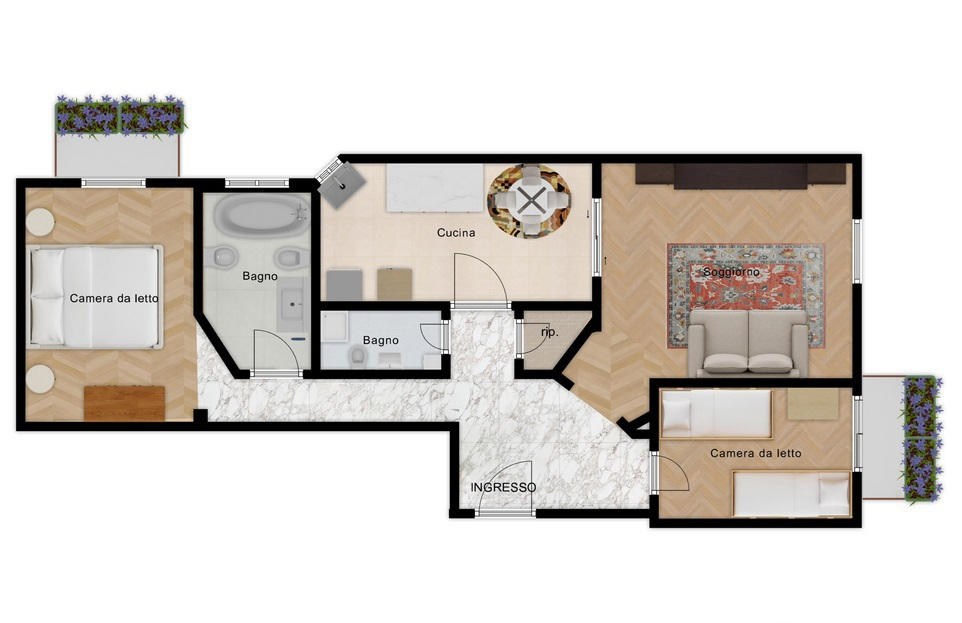 Appartamento - Planimetry 1