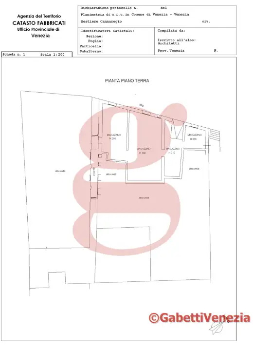 Magazzino - Planimetry 1