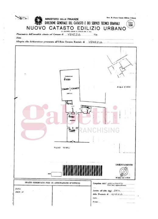 Negozio - Planimetry 1