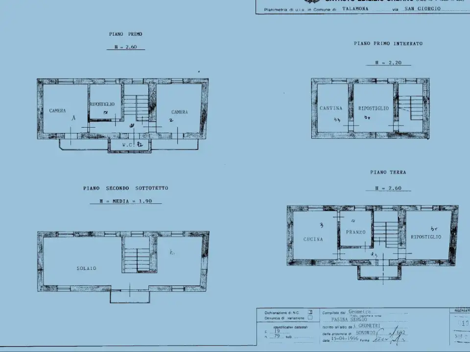 Casa Indipendente - Planimetry 1