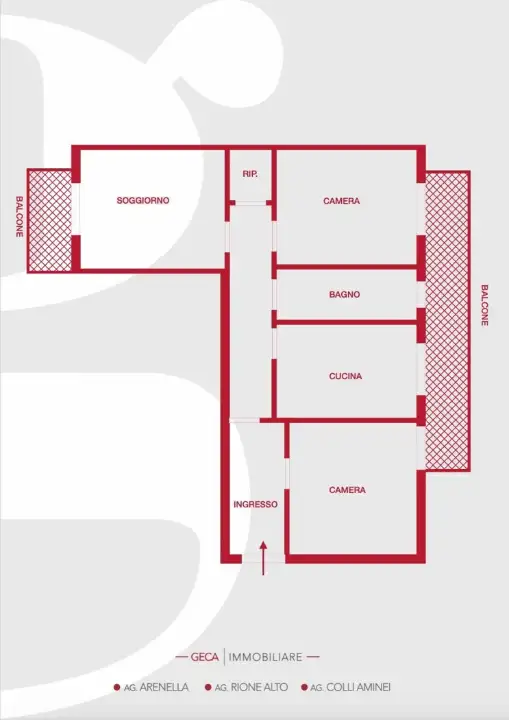 Appartamento - Planimetry 1