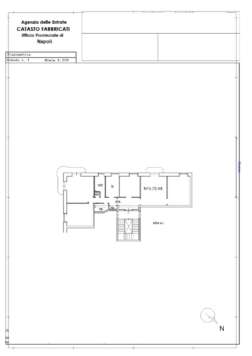 Appartamento - Planimetry 1