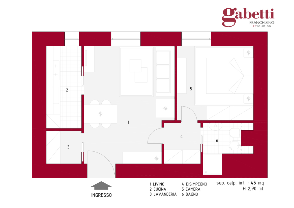 Appartamento - Planimetry 1