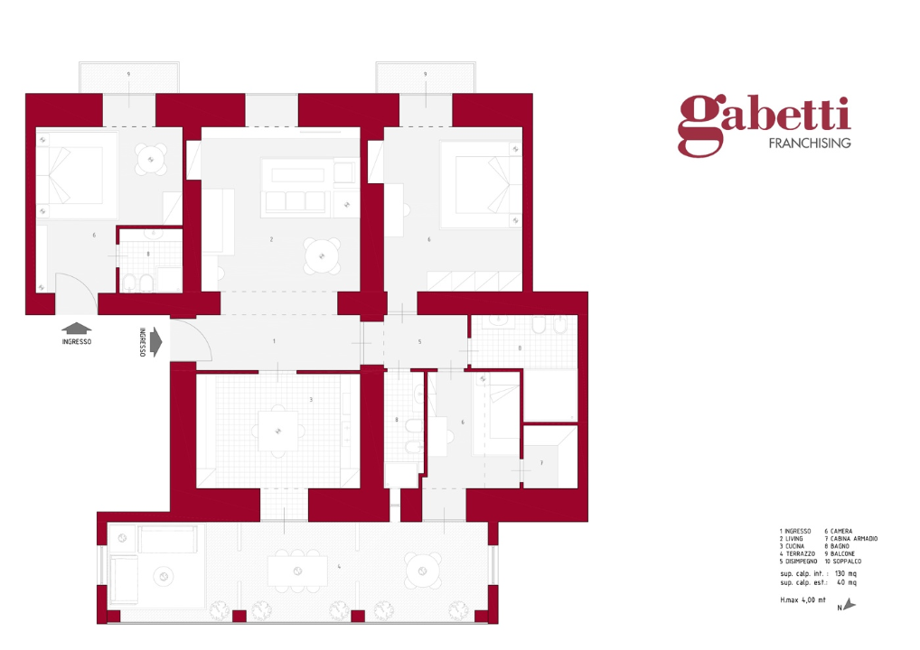 Appartamento - Planimetry 1