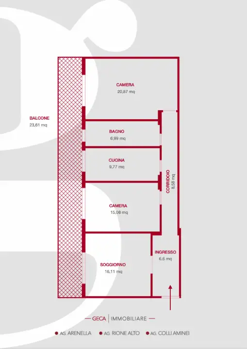 Appartamento - Planimetry 1