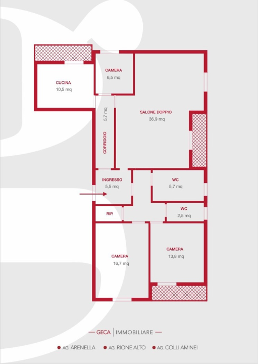 Appartamento - Planimetry 1