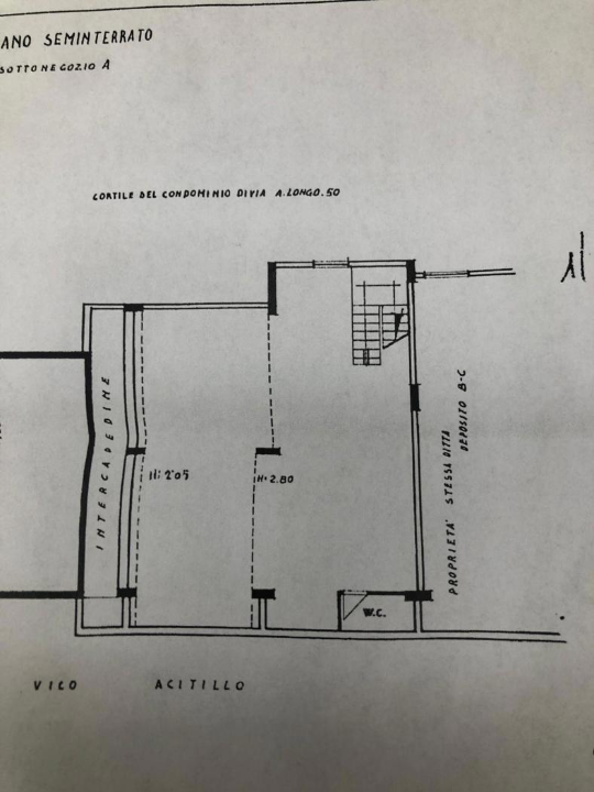 Negozio - Planimetry 2