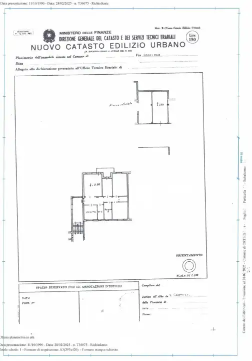 Appartamento - Planimetry 1