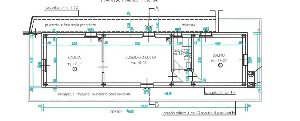 Casa Indipendente - Planimetry 1