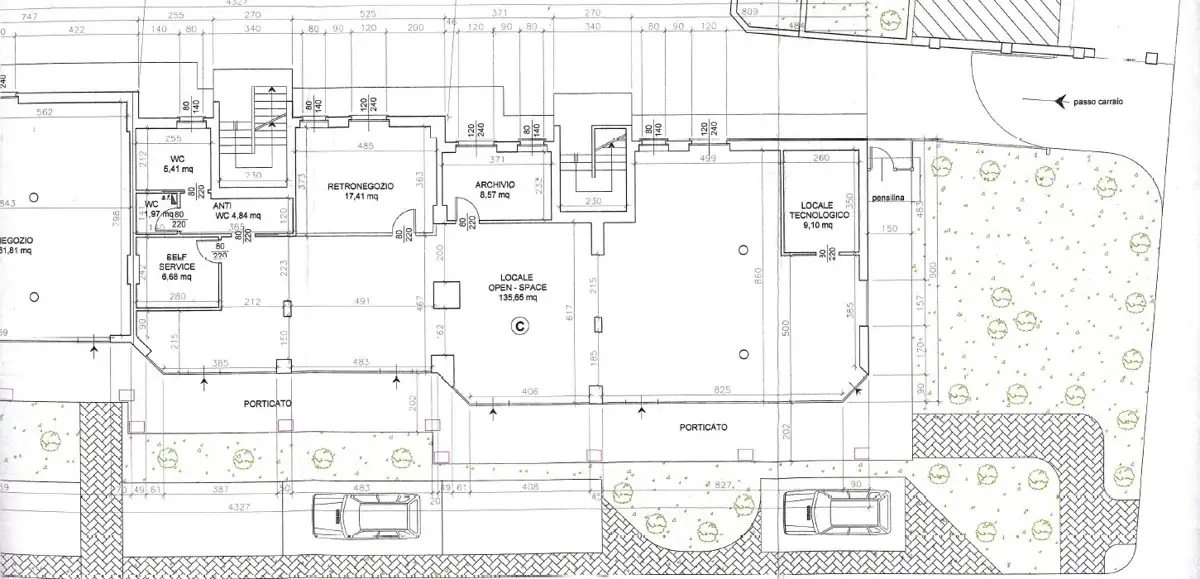 Negozio - Planimetry 1