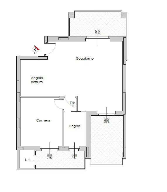 Appartamento - Planimetry 1