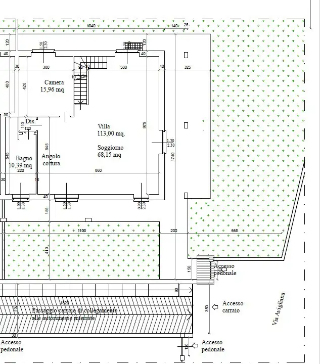 Villa - Planimetry 3