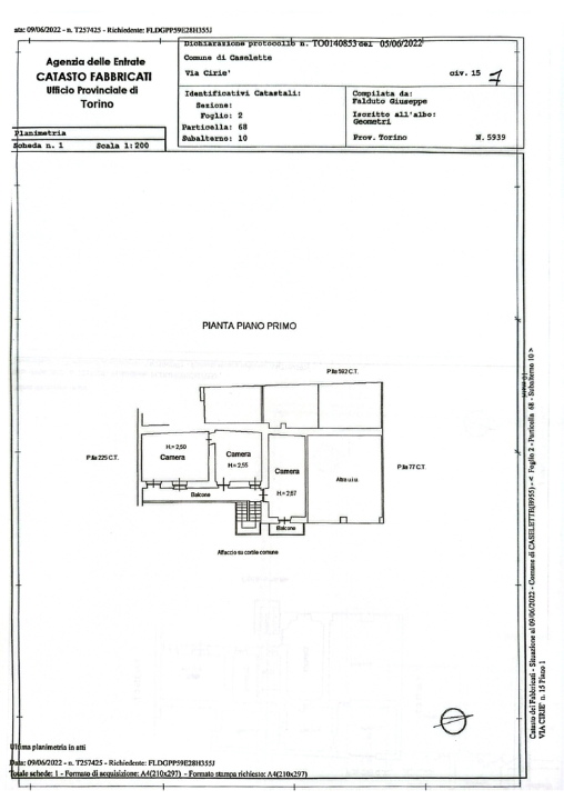 Casa Indipendente - Planimetry 7