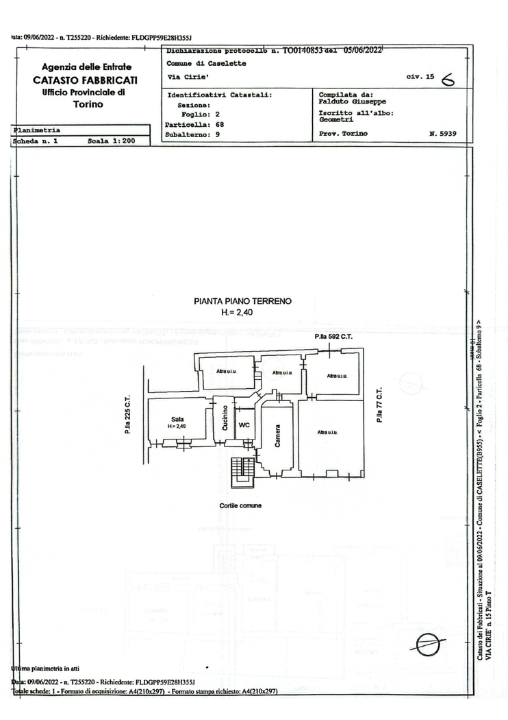 Casa Indipendente - Planimetry 6