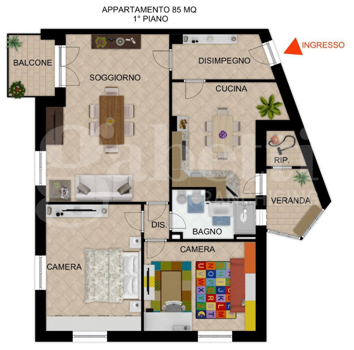 Appartamento - Planimetry 1