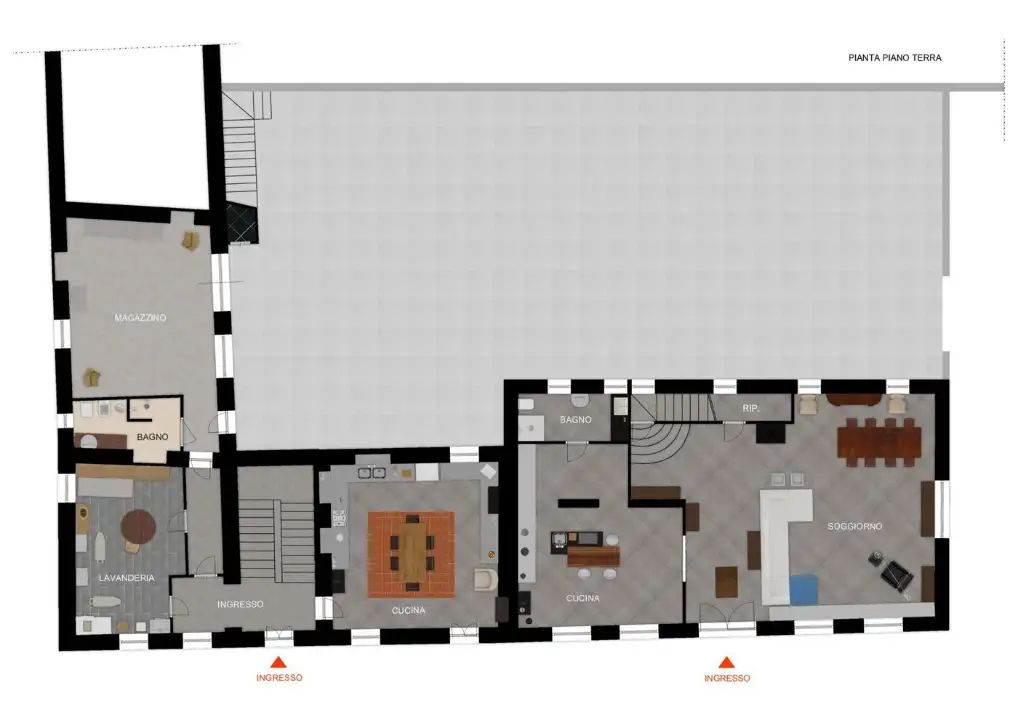Casa Indipendente - Planimetry 1