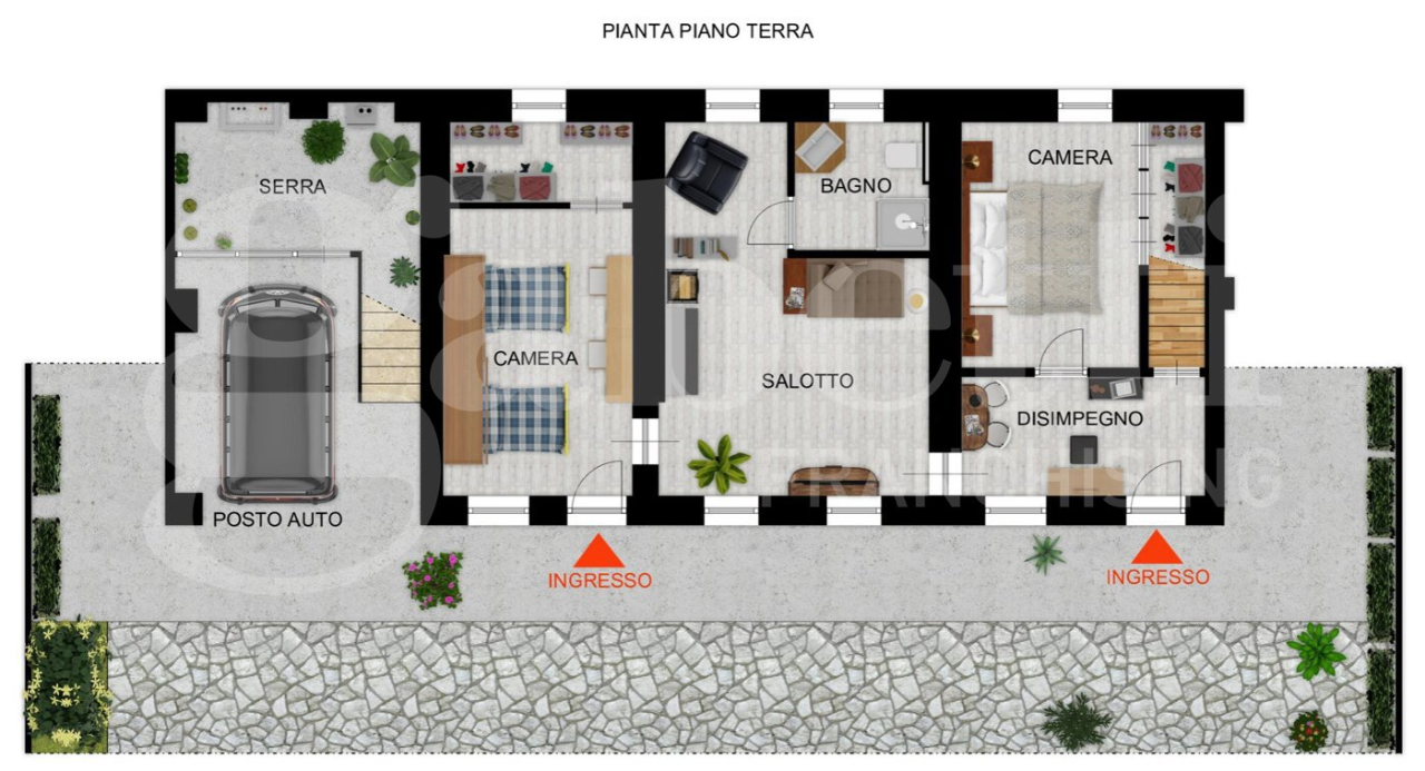 Casa Indipendente - Planimetry 3