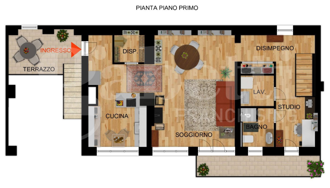 Casa Indipendente - Planimetry 2