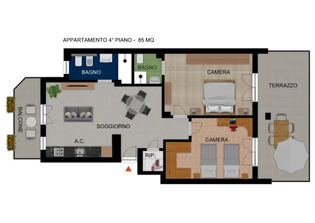 Appartamento - Planimetry 1