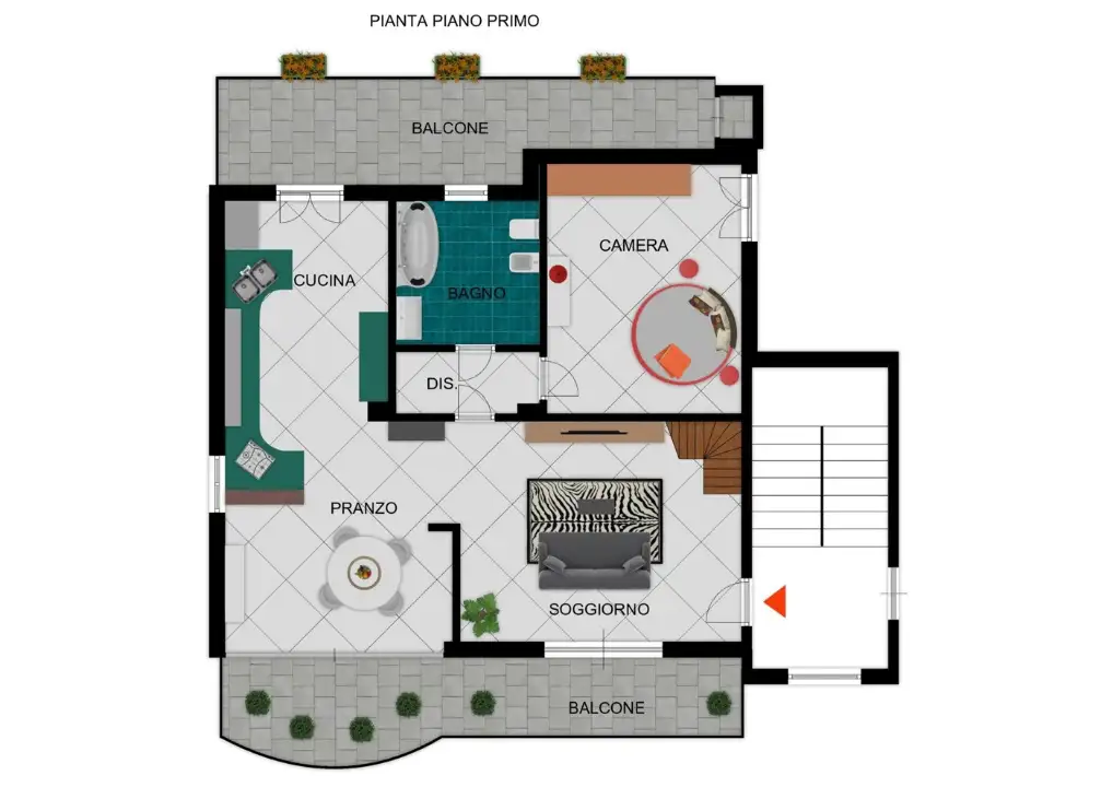 Appartamento - Planimetry 1