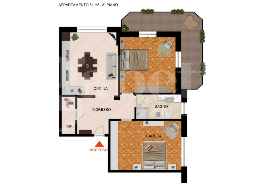 Appartamento - Planimetry 1