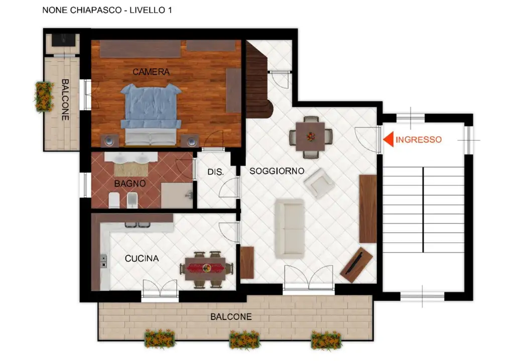 Appartamento - Planimetry 1