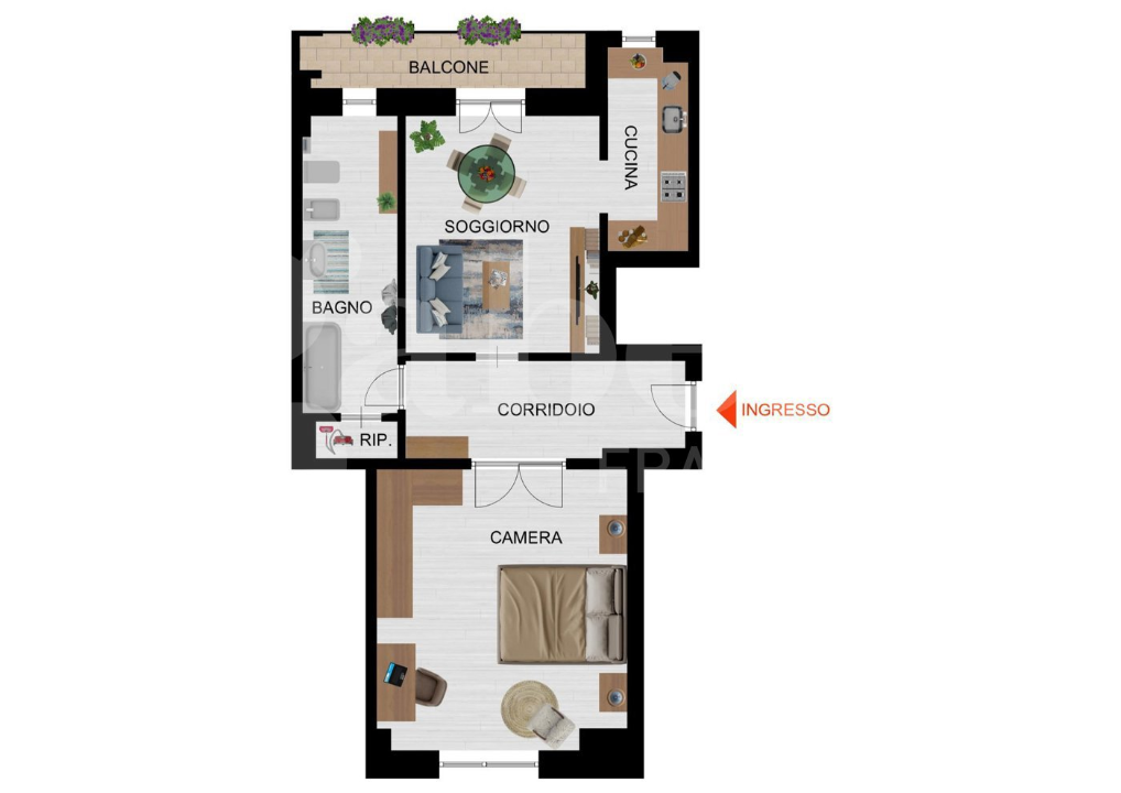 Appartamento - Planimetry 1