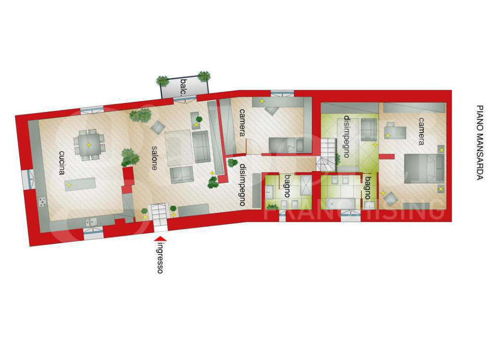 Appartamento - Planimetry 1