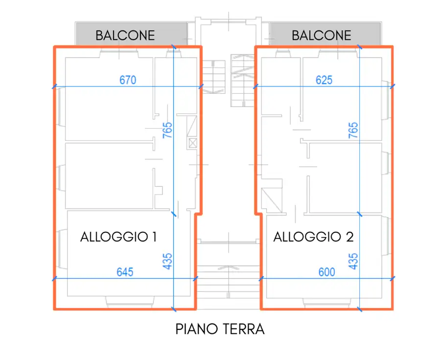 Casa Indipendente - Planimetry 1