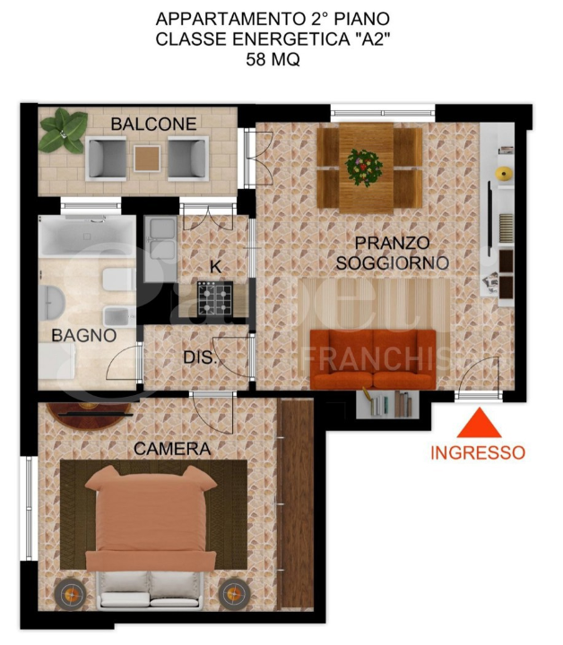 Appartamento - Planimetry 1