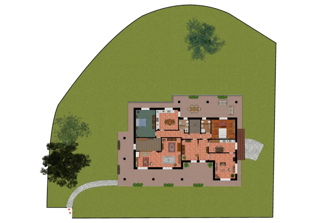 Villa - Planimetry 3