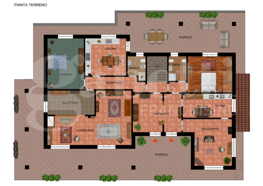 Villa - Planimetry 1