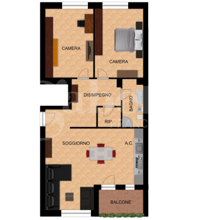 Appartamento - Planimetry 1