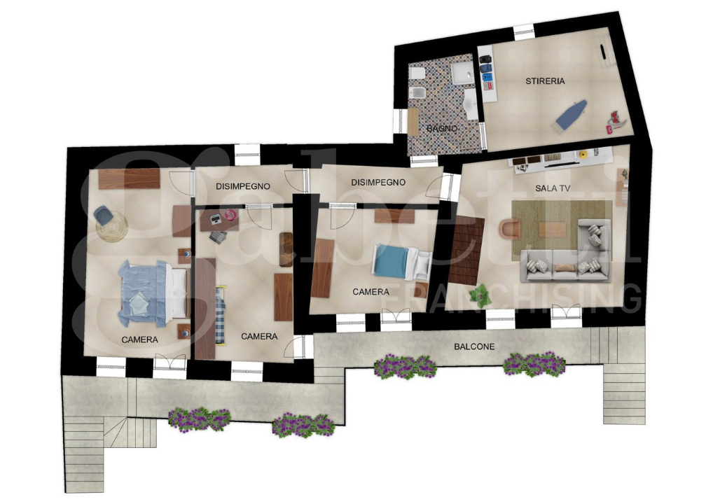 Casa Indipendente - Planimetry 3