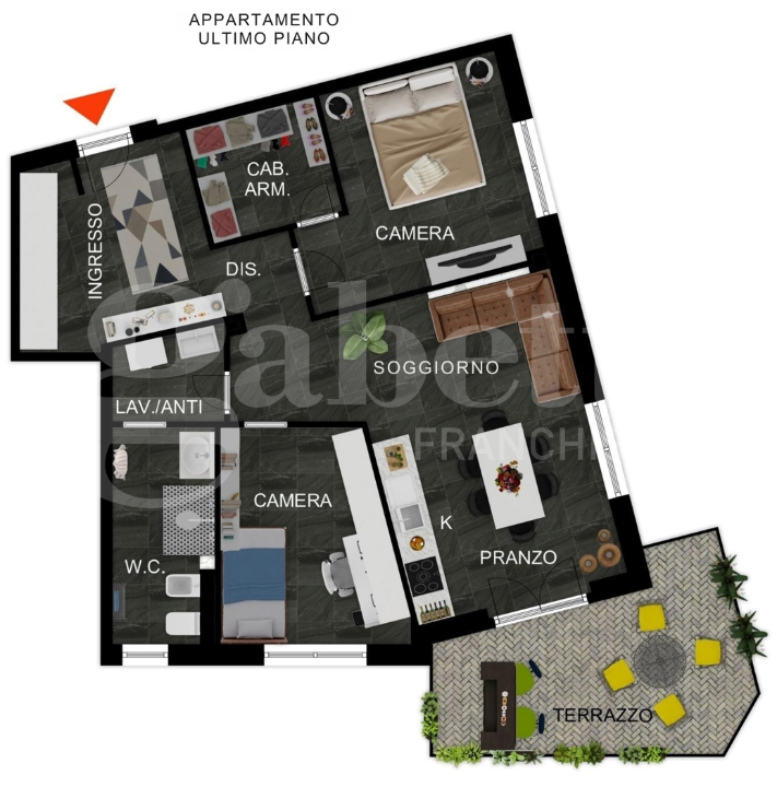 Appartamento - Planimetry 1