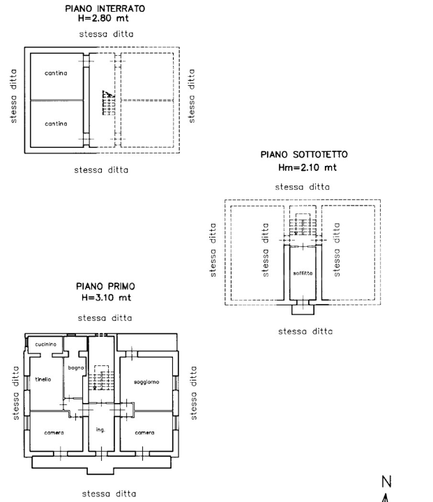 Casa Indipendente - Planimetry 4