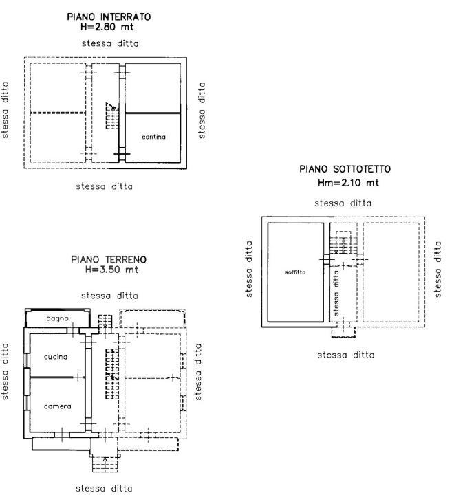 Casa Indipendente - Planimetry 3