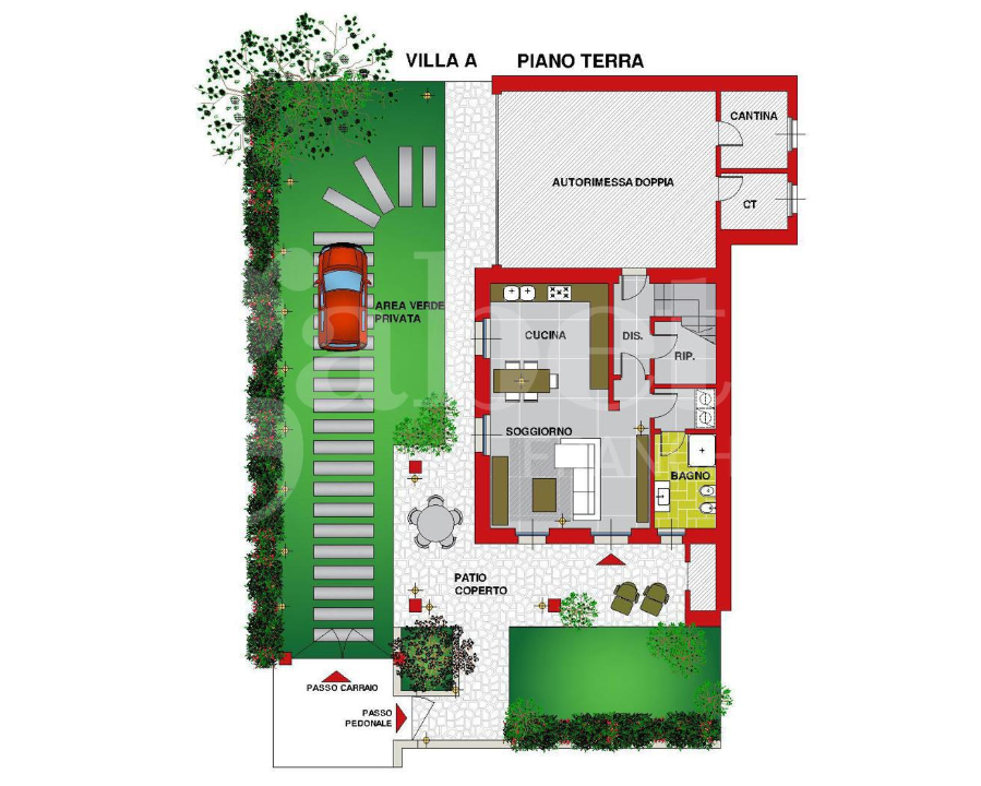 Villa - Planimetry 1