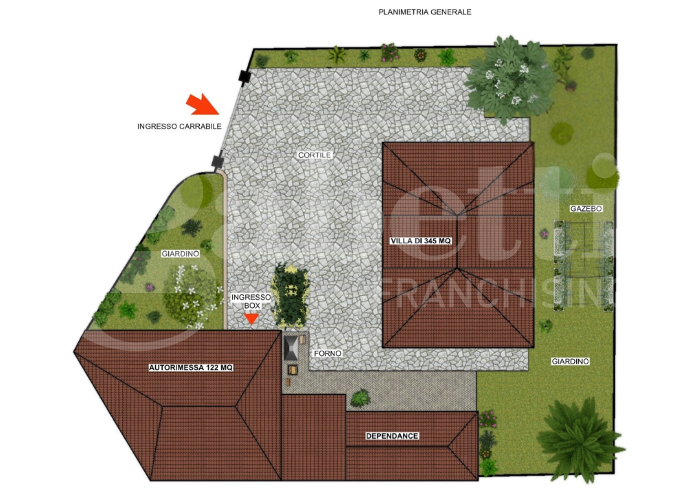 Villa - Planimetry 1