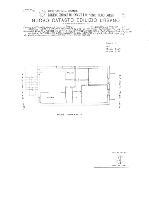 Appartamento - Planimetry 1