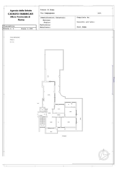 Appartamento - Planimetry 1