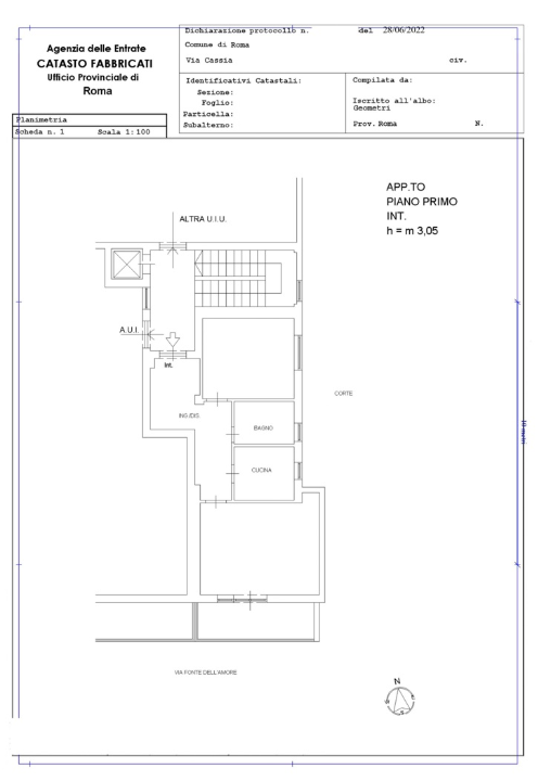 Appartamento - Planimetry 1