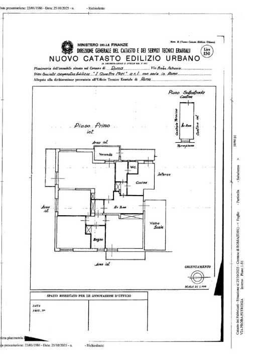 Appartamento - Planimetry 1