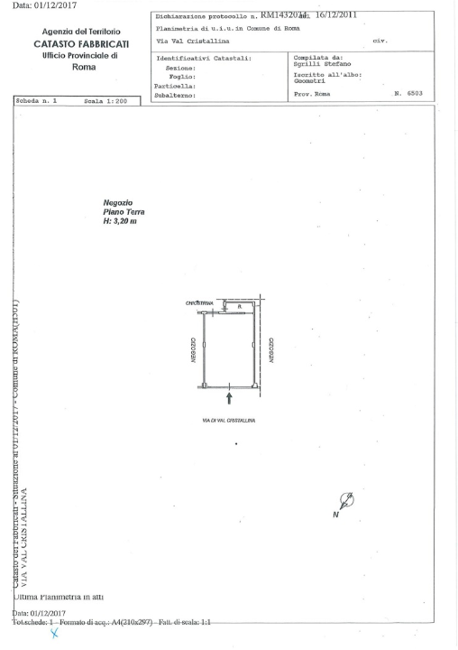 Negozio - Planimetry 1